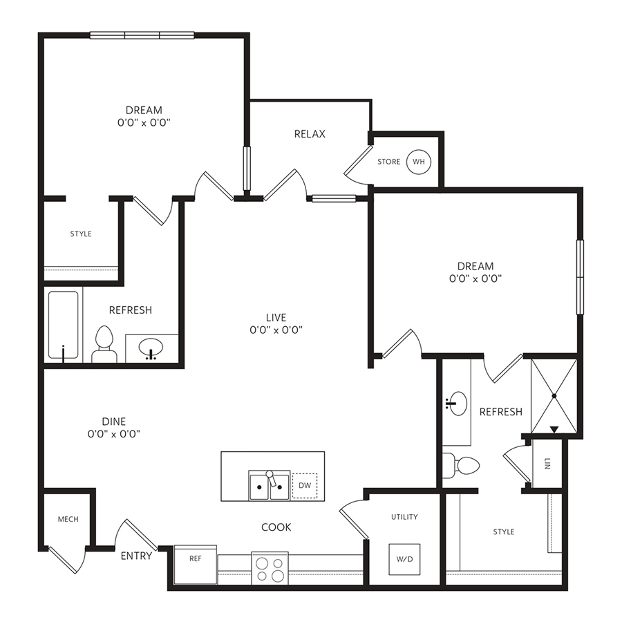 B4 floor plan
