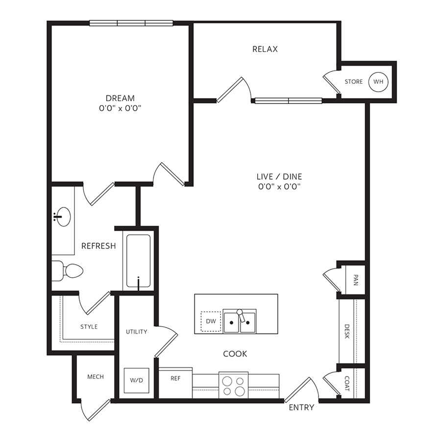 A6 floor plan