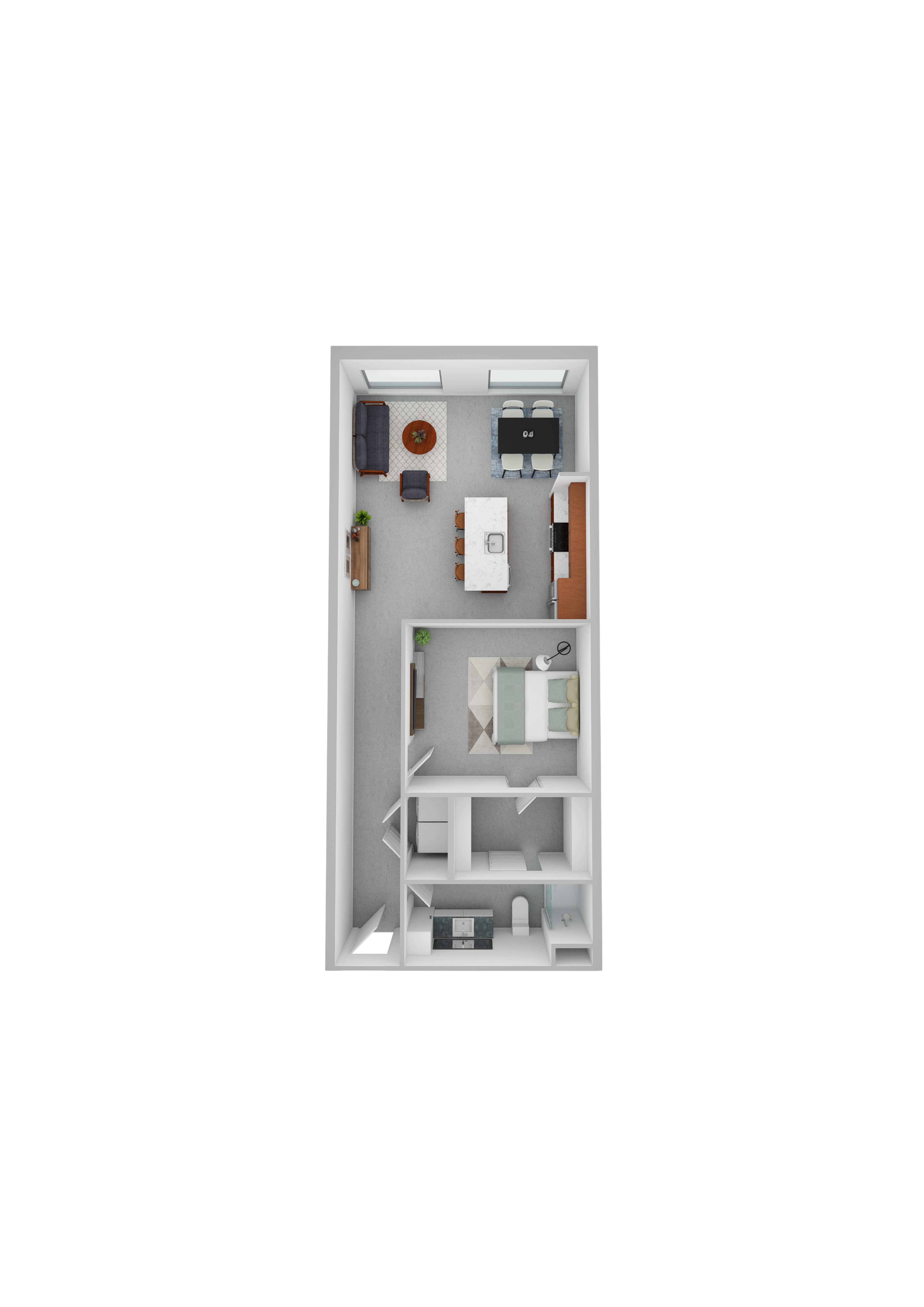 1L floor plan