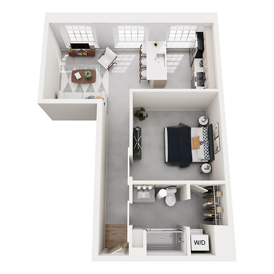 1C floor plan