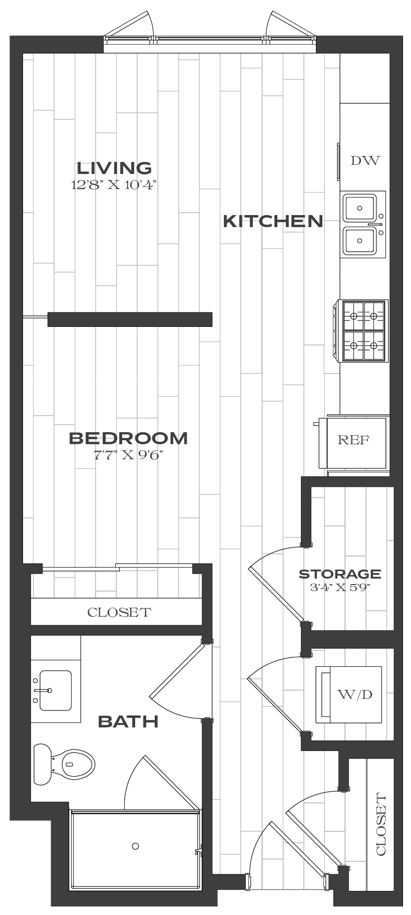 Studio-S1 floor plan