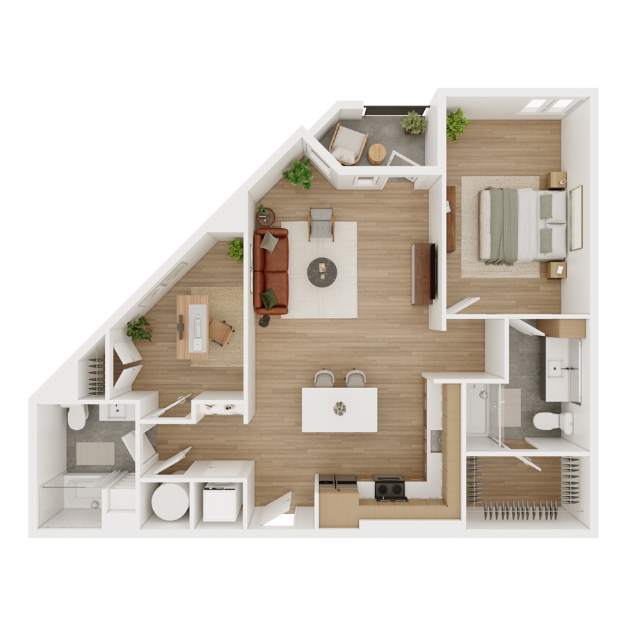 A4 (Flex) floor plan