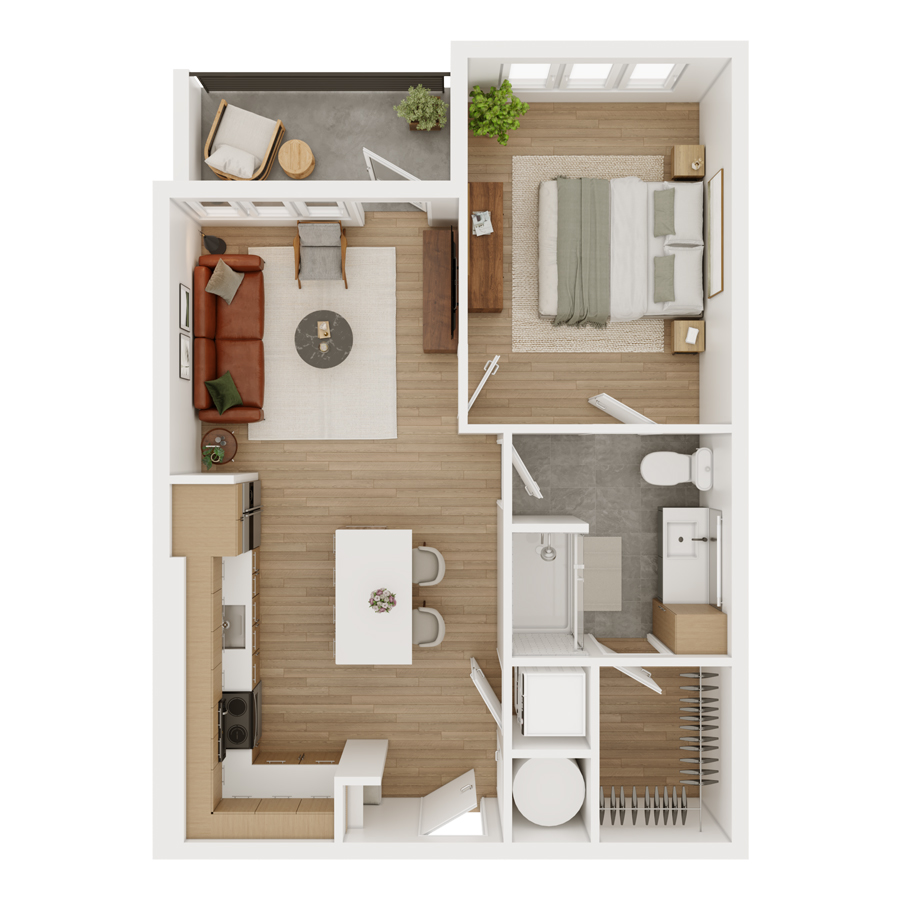 A1.1 floor plan