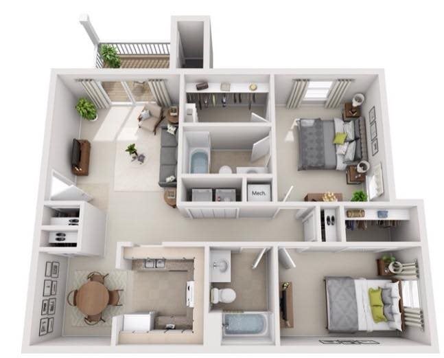C1R floor plan