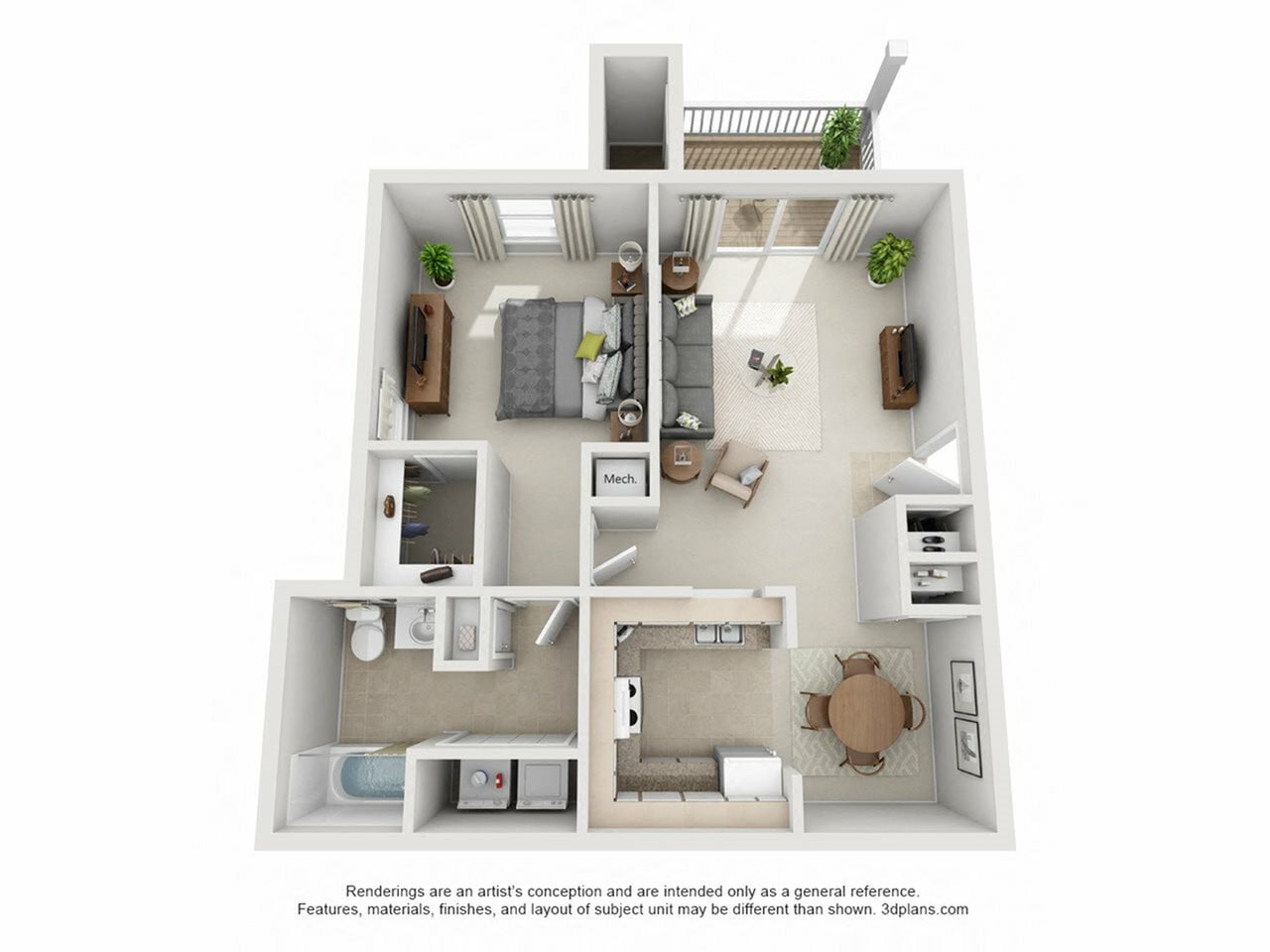 A1 floor plan
