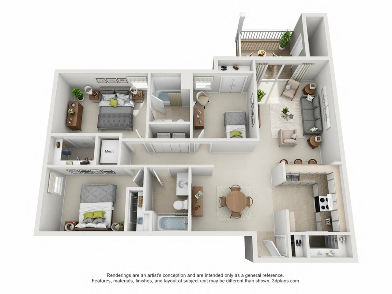 C1 floor plan