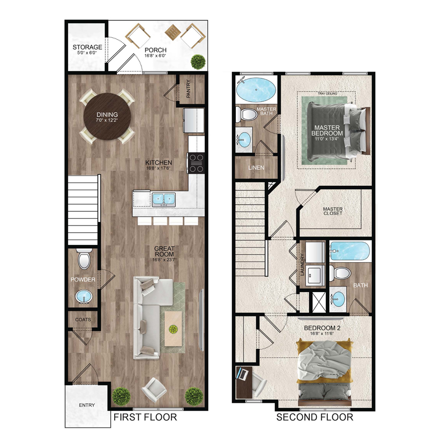 The Retreat floor plan