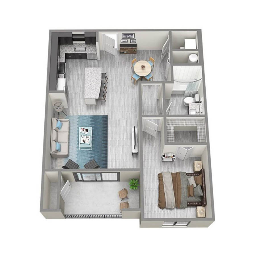 A2 floor plan