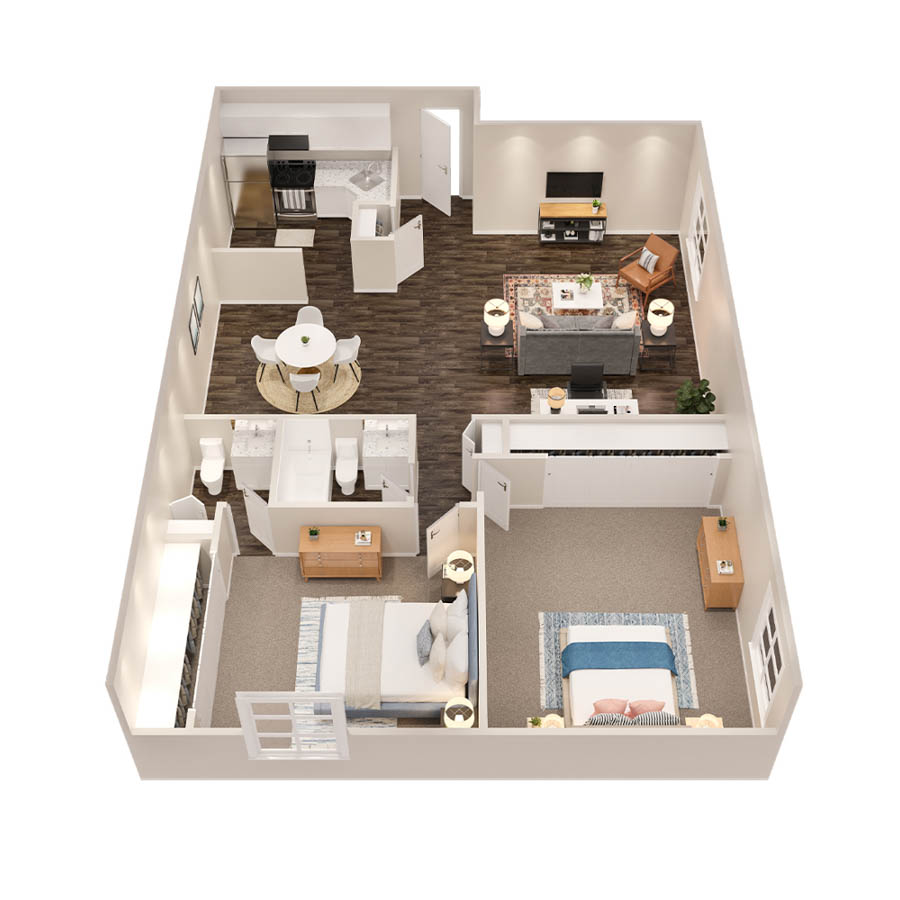 B2 floor plan