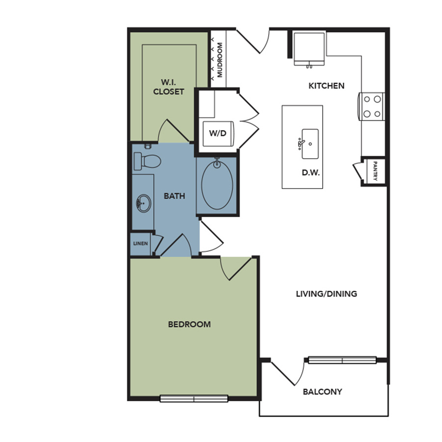 A2.1 floor plan