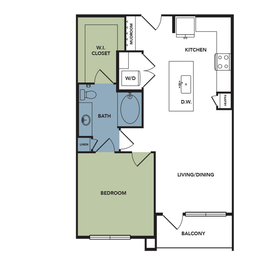 A2 floor plan
