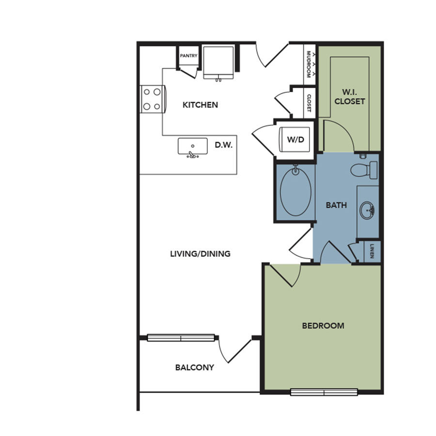 A1 floor plan