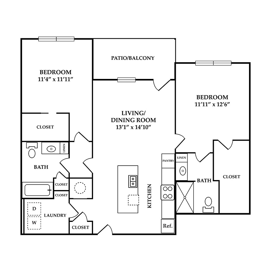 B1C floor plan