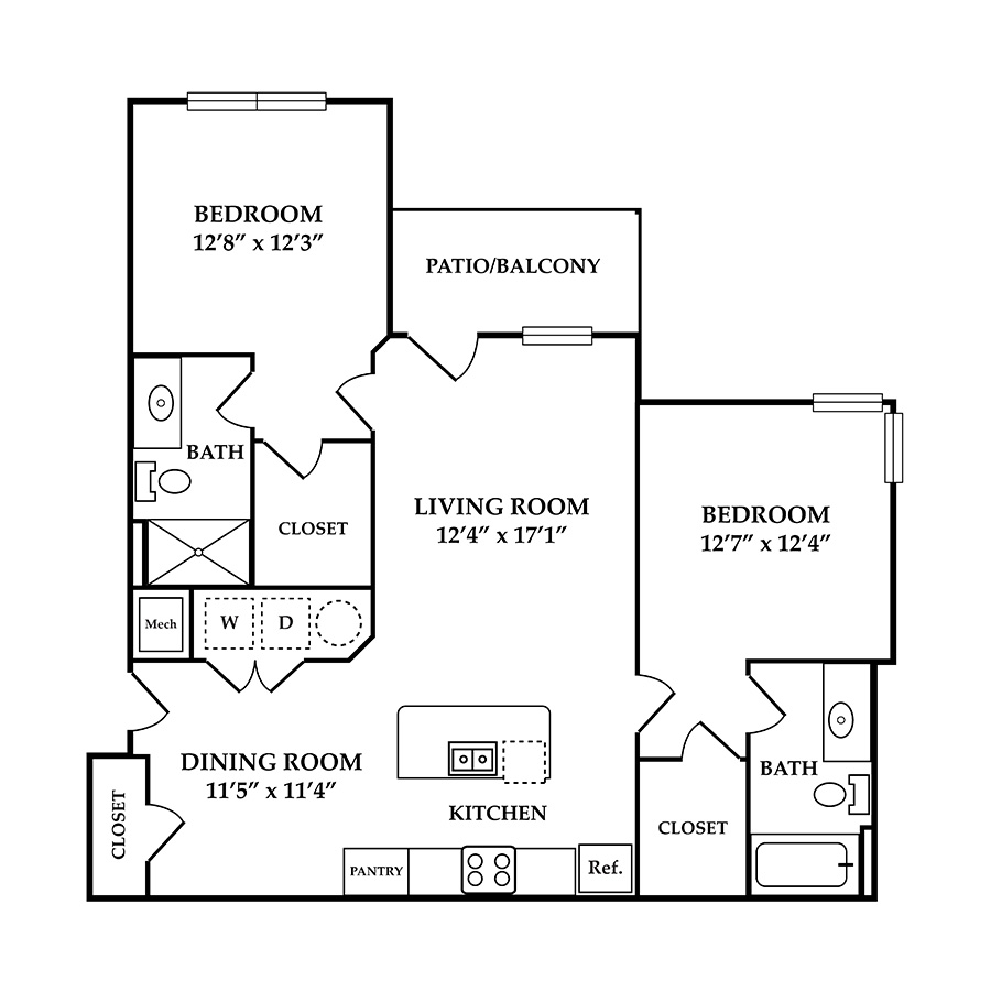 B1 floor plan