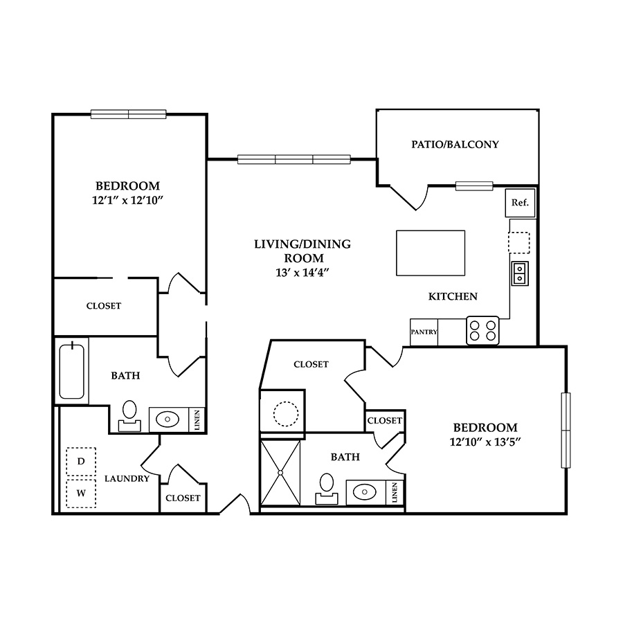 B4C floor plan