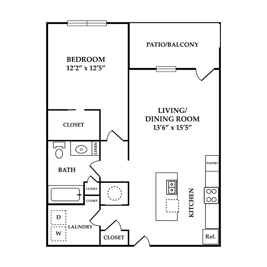 A2C floor plan