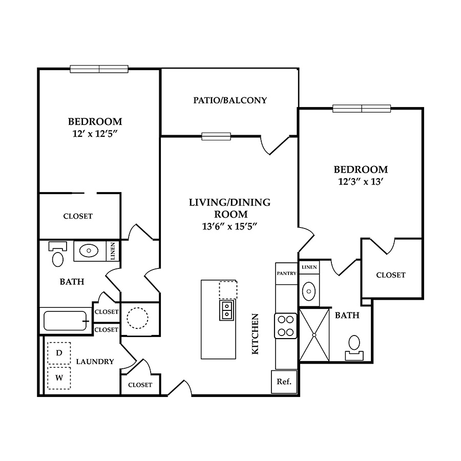 B2C floor plan