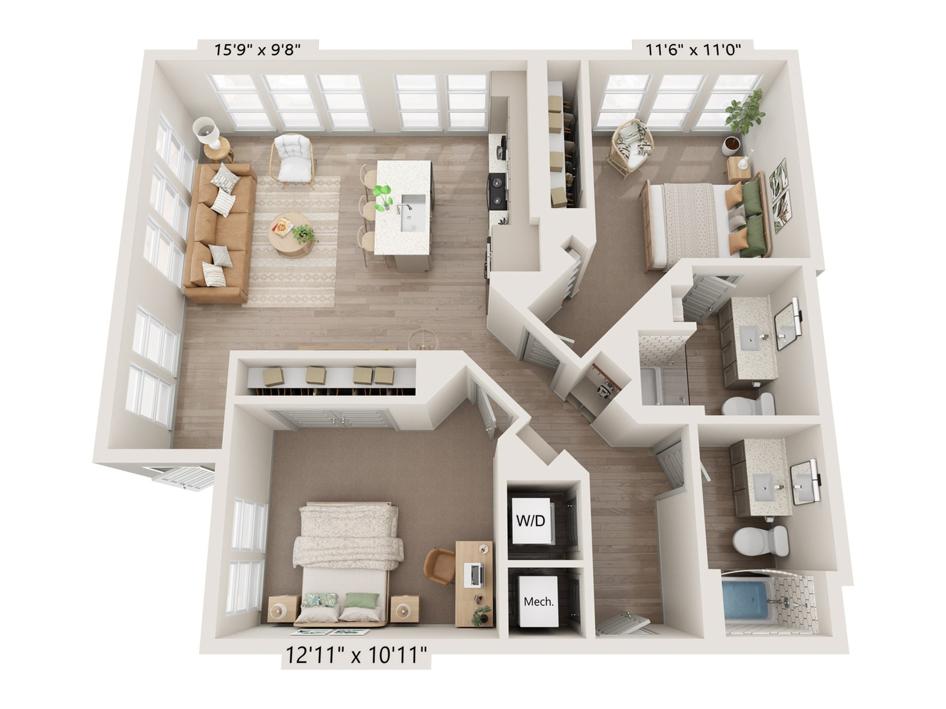 B6 floor plan