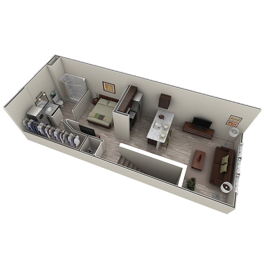 Studio Grand Overlook floor plan