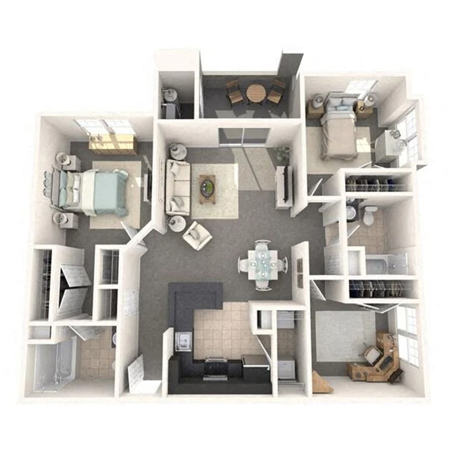 The Edgar floor plan