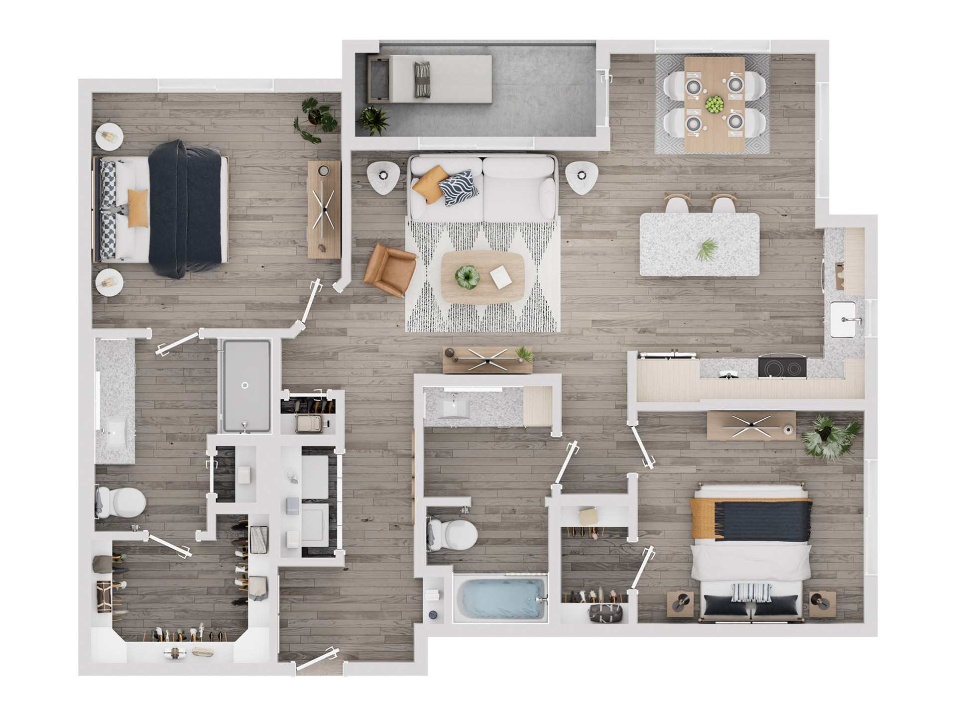 B2 floor plan