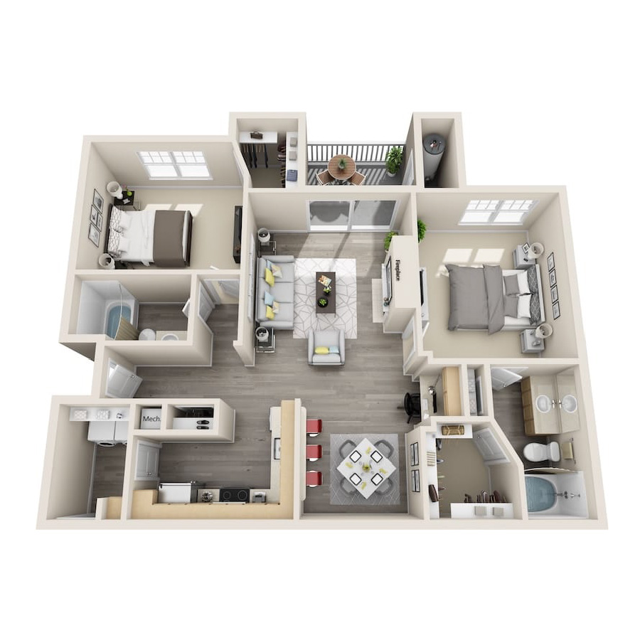B2C- Premier floor plan