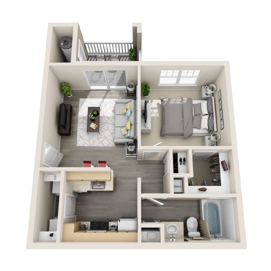 A1B- Premier floor plan