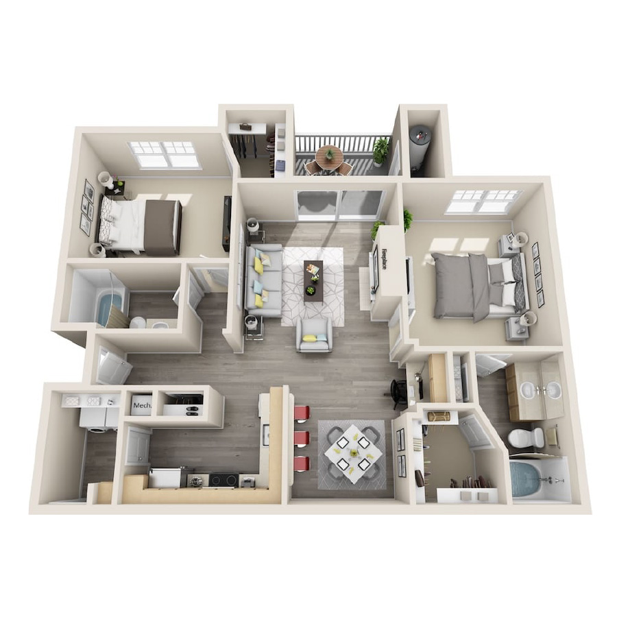 B2D- Premier floor plan