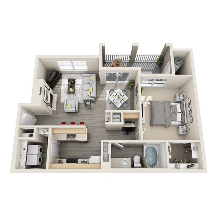 A1D-Signature floor plan
