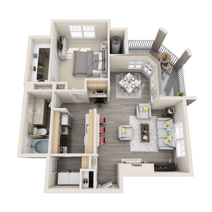 A1G- Select floor plan