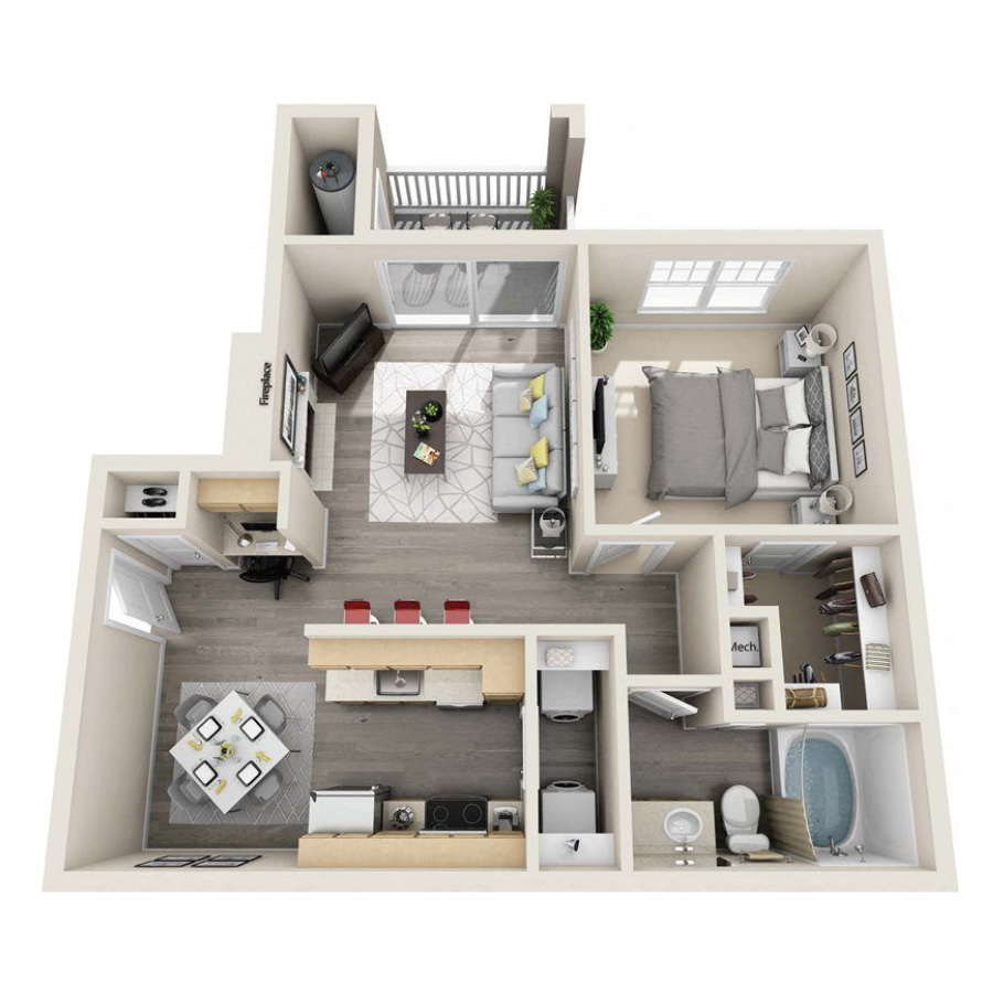 A1F- Select floor plan