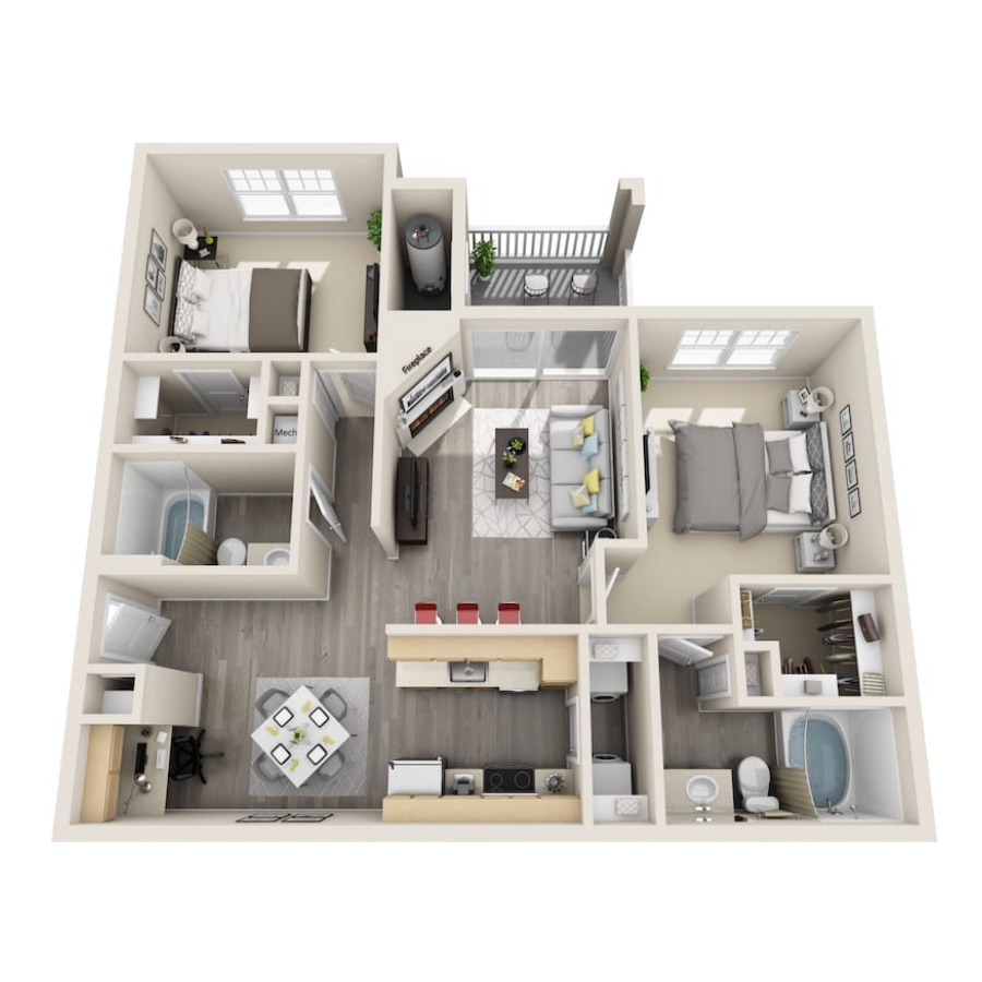 B2A- Premier floor plan