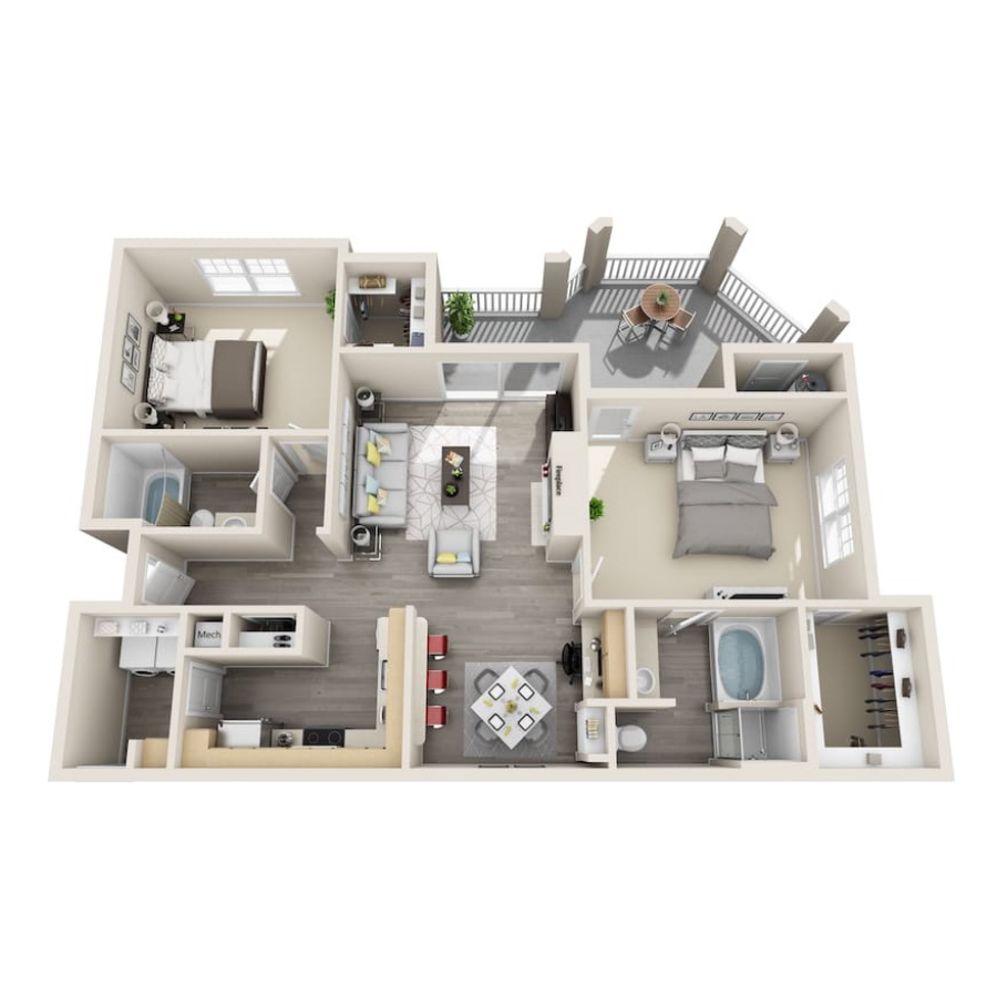 B2E- Select floor plan