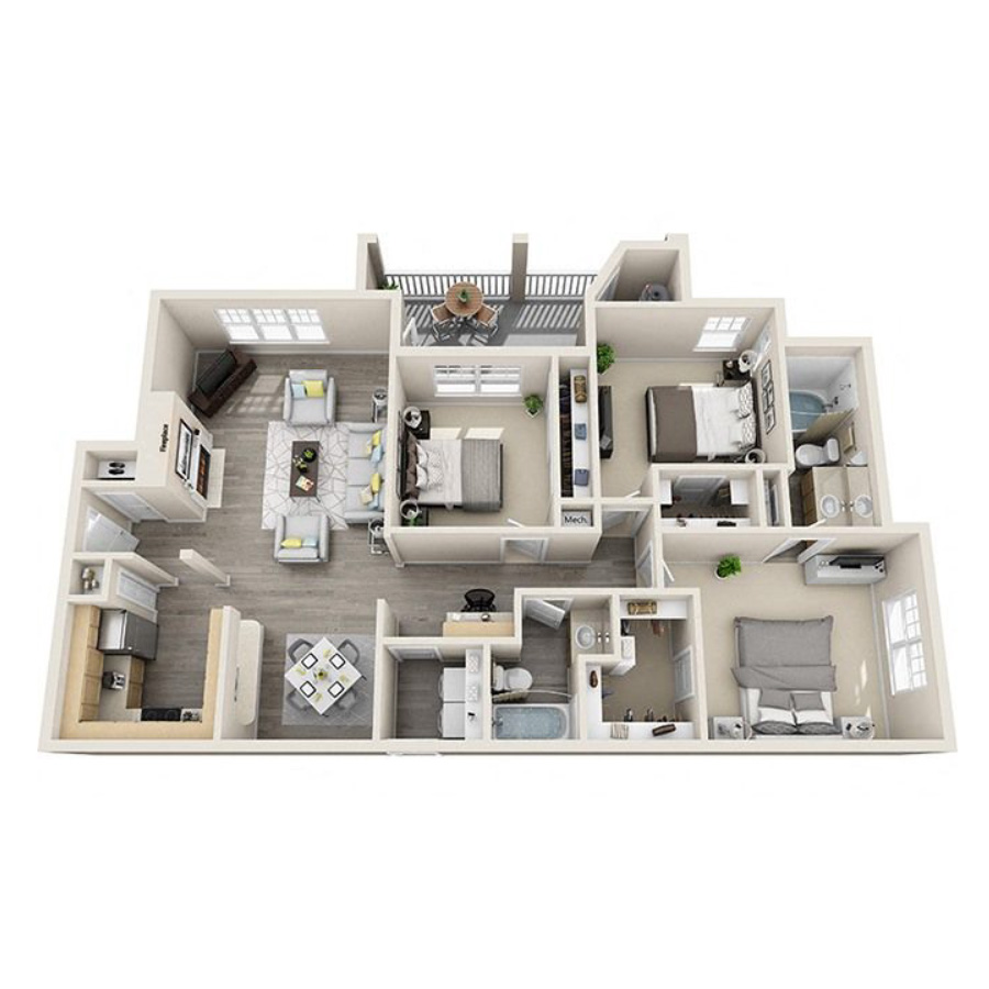 C2B- Premier floor plan