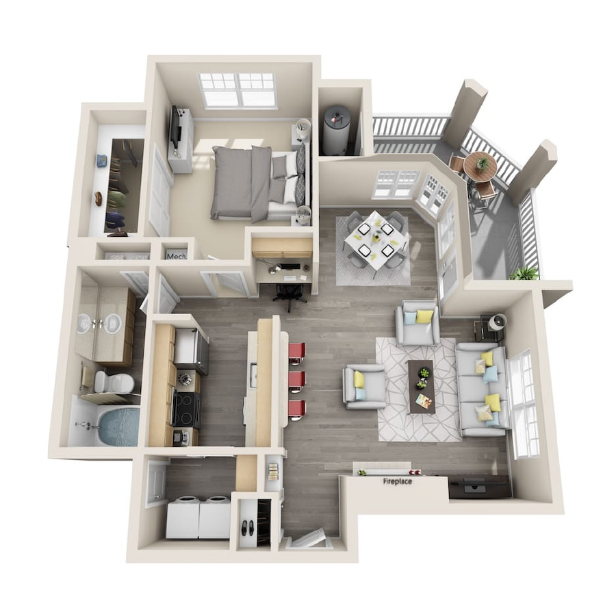 A1H- Select floor plan