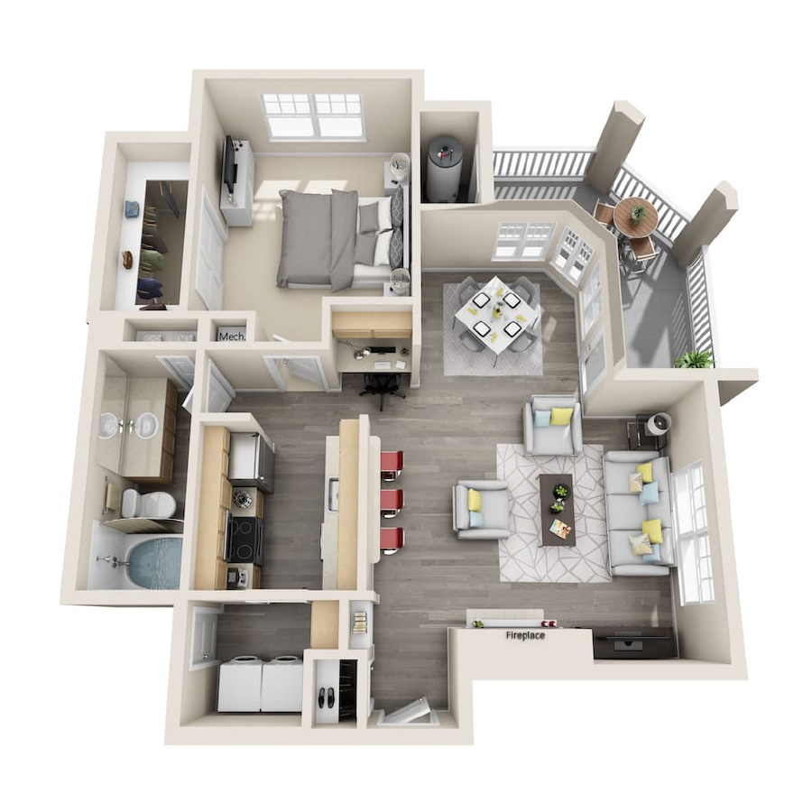 A1J- Premier floor plan