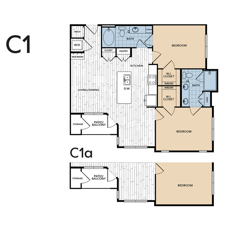 C1A floor plan