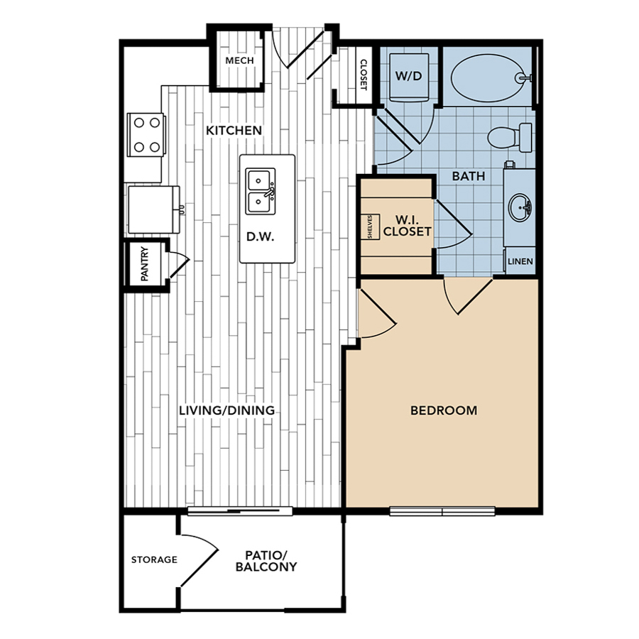 A2 floor plan