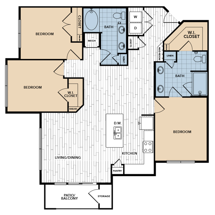 D1 floor plan