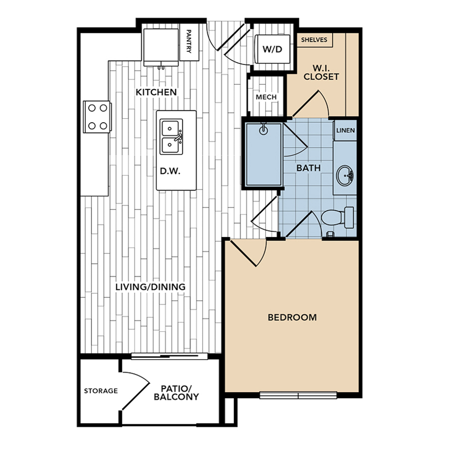 A1 floor plan