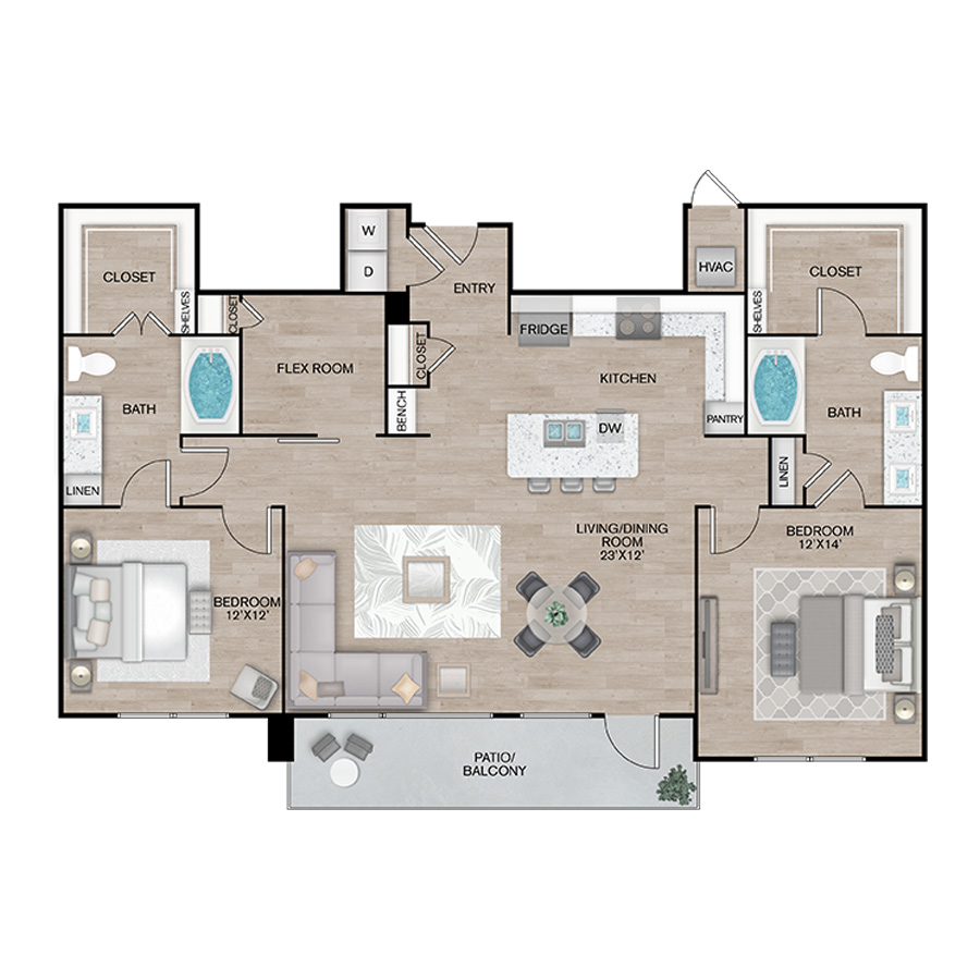 B8 floor plan