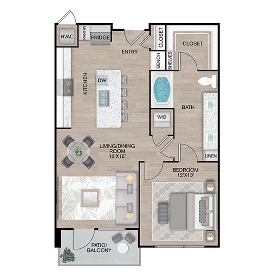 A6 floor plan