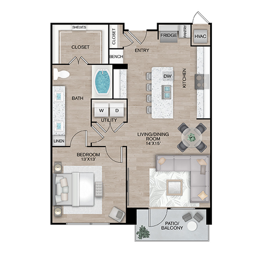 A9 floor plan