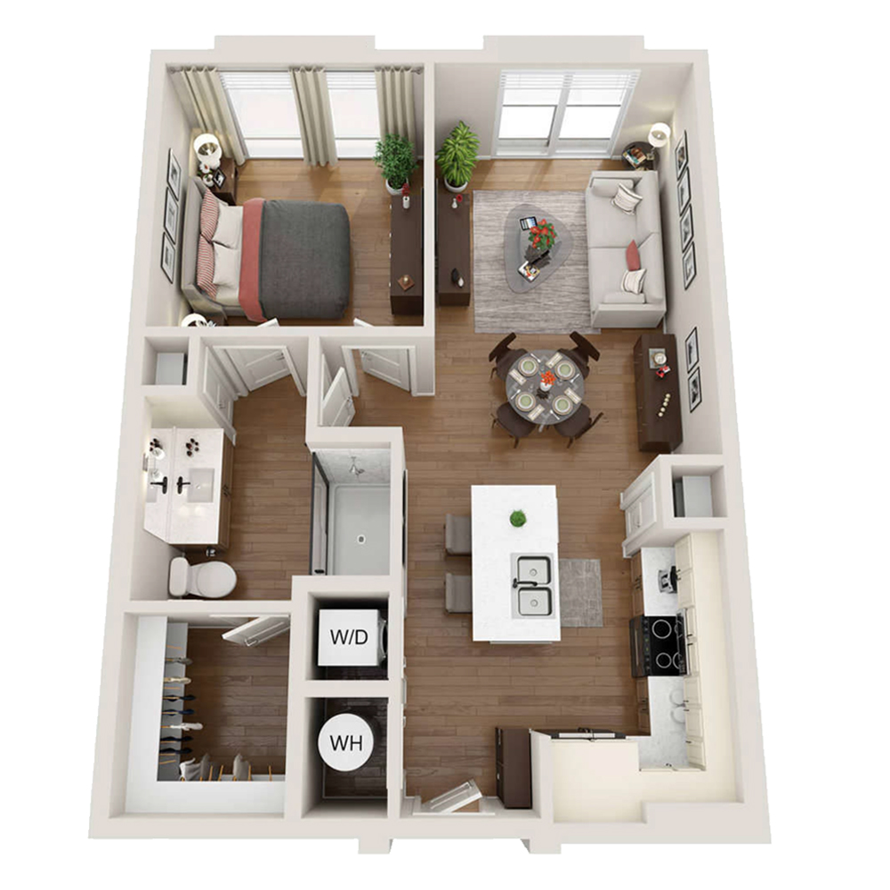 A2 floor plan