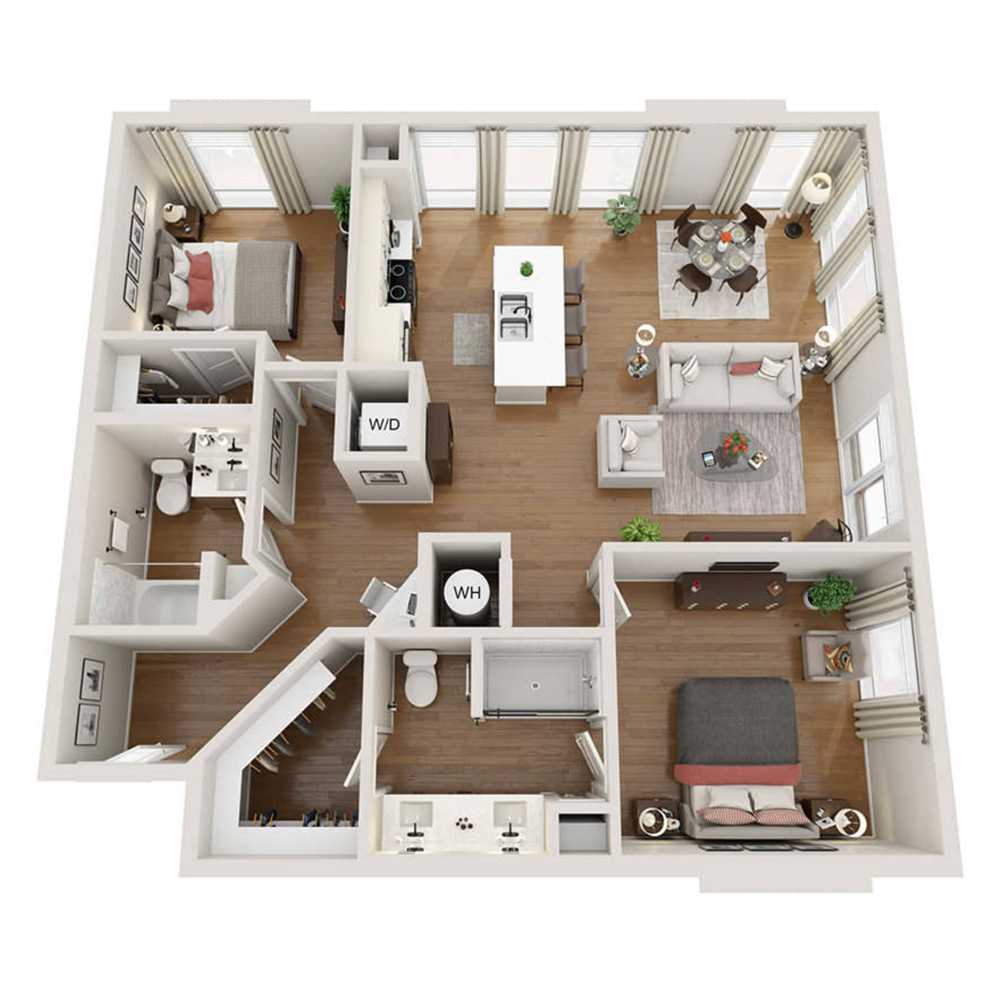 B2 floor plan
