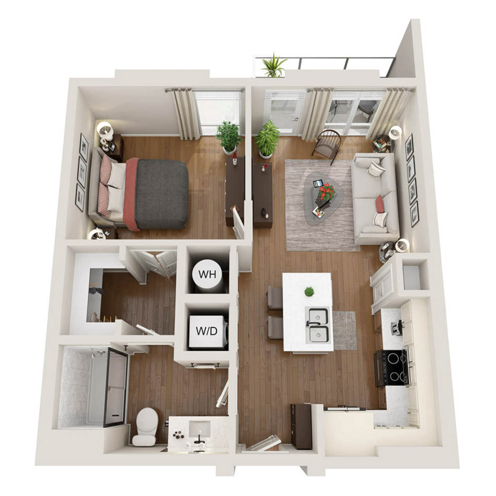 A1 floor plan