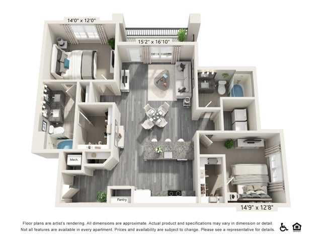 B2 floor plan