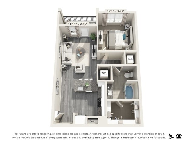 A1 floor plan