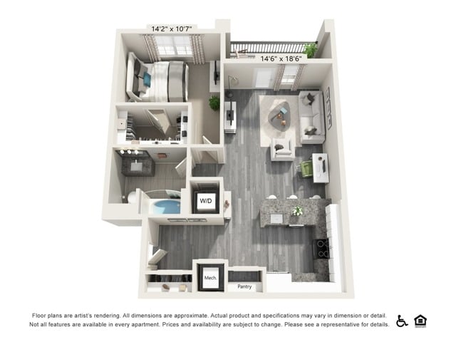 A2 floor plan