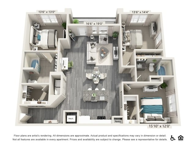 C1 floor plan